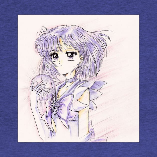 Sailor Saturn Hotaru with Soul Crystal by eosofdawn